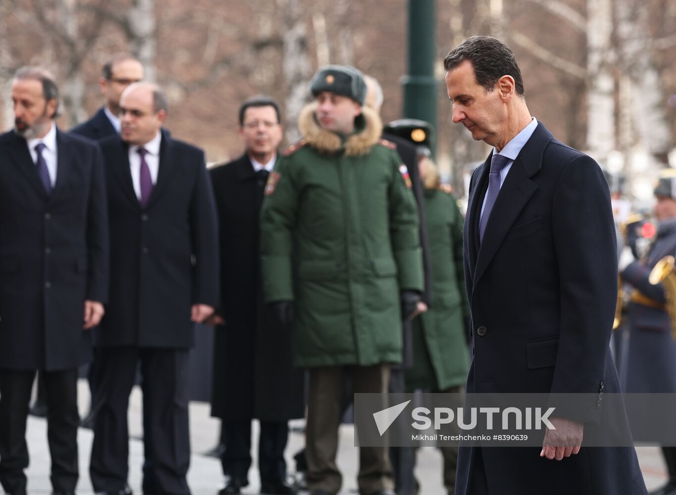 Russia Syria Wreath Laying
