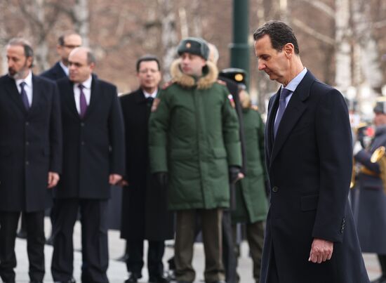 Russia Syria Wreath Laying