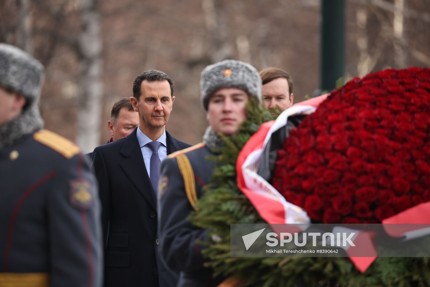 Russia Syria Wreath Laying