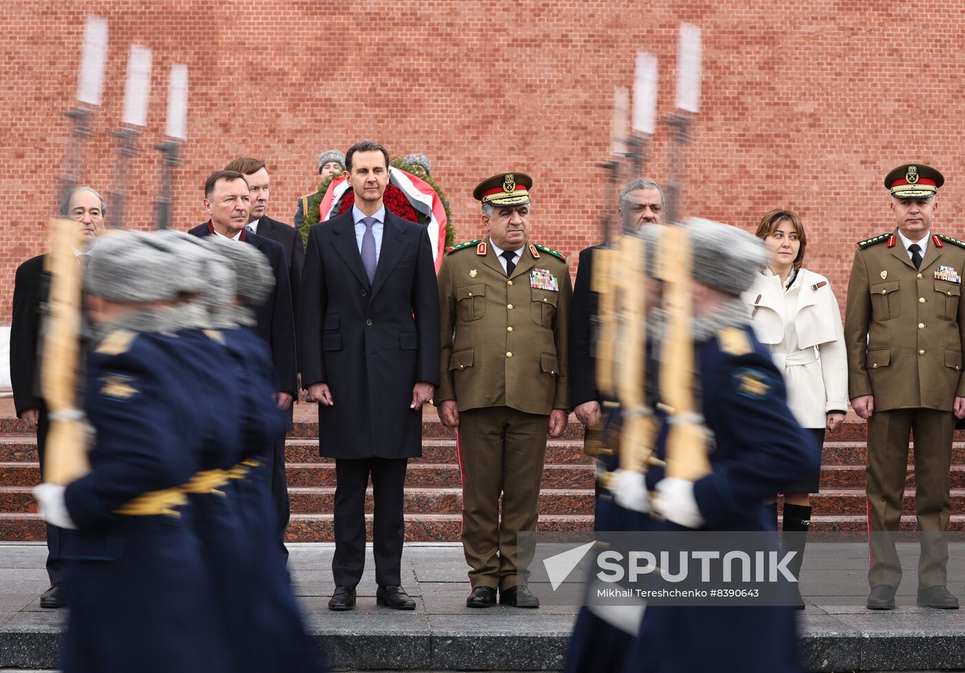 Russia Syria Wreath Laying