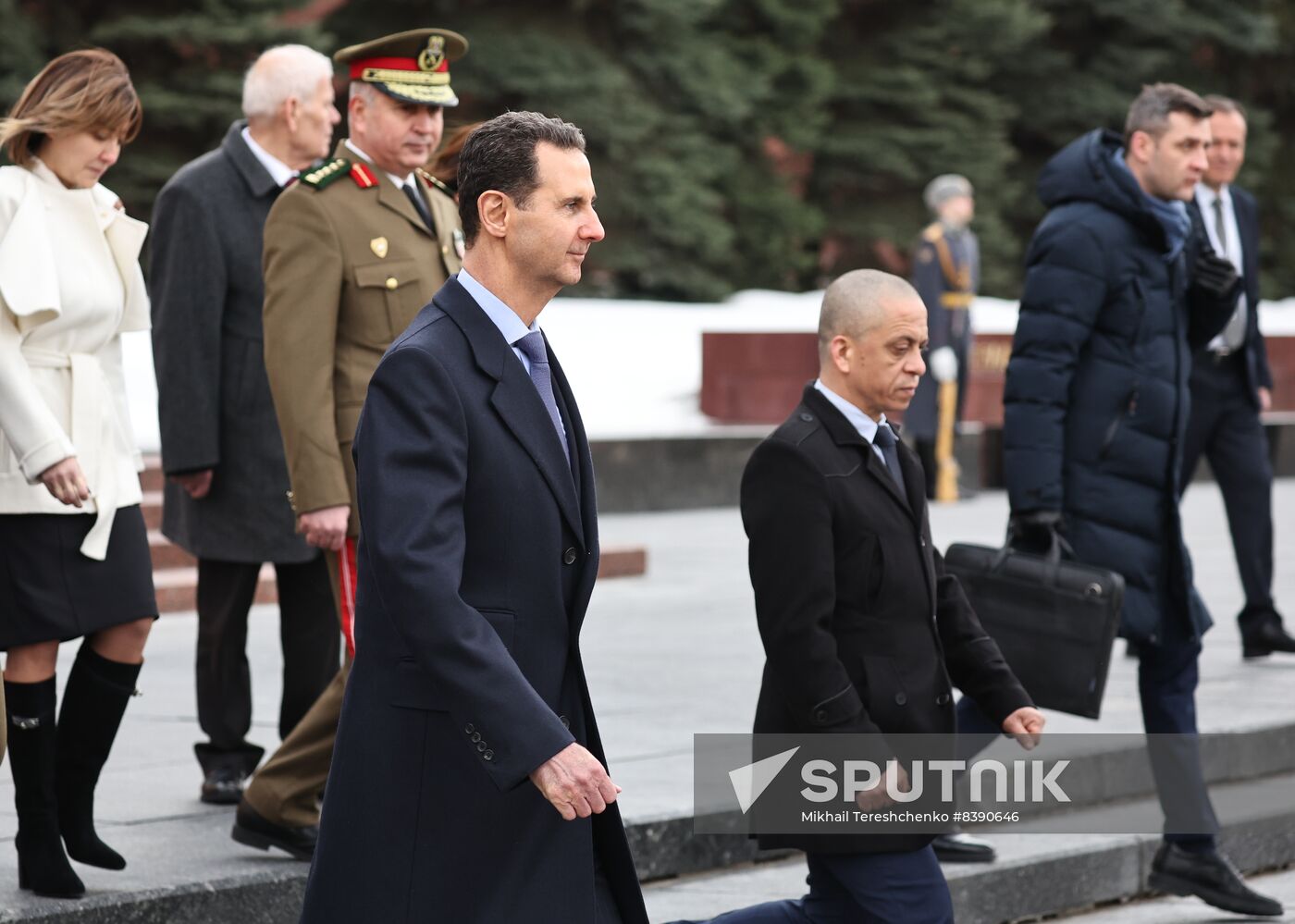 Russia Syria Wreath Laying