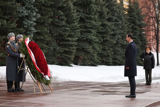 Russia Syria Wreath Laying
