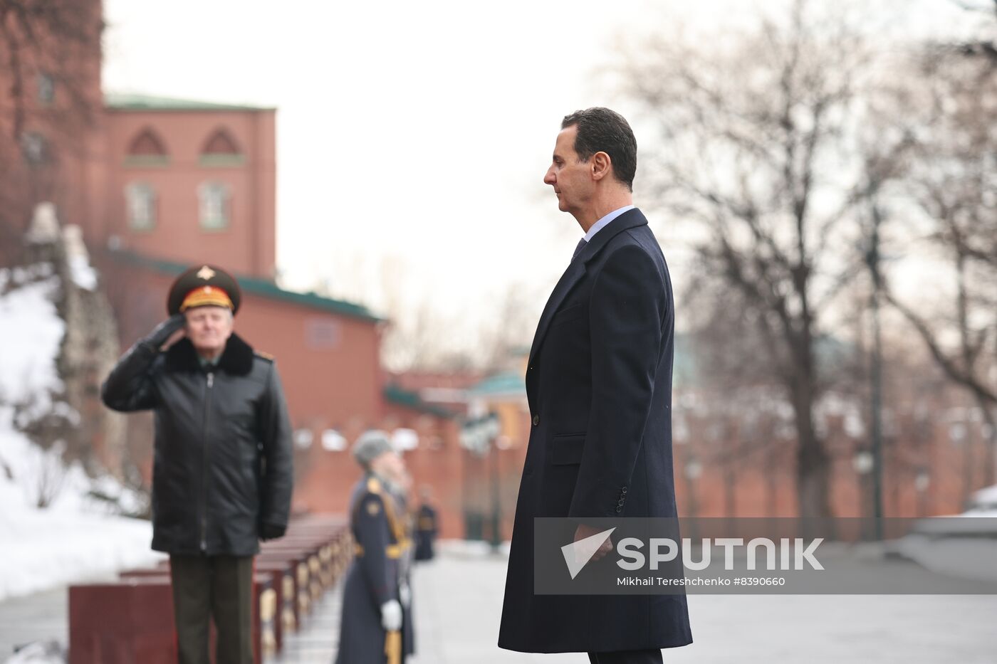 Russia Syria Wreath Laying