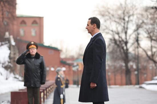 Russia Syria Wreath Laying