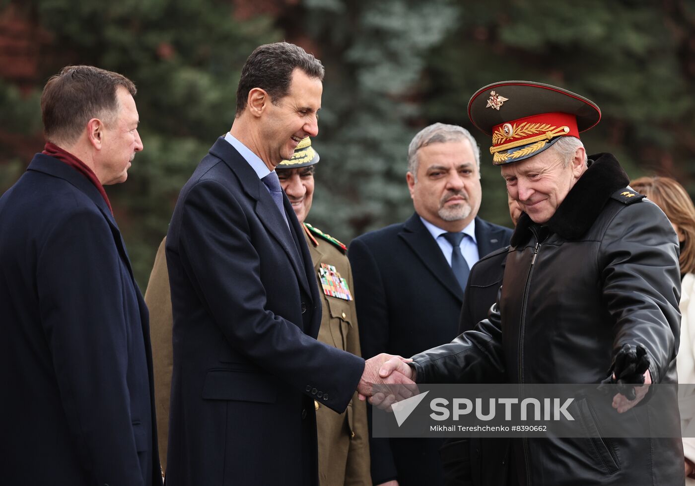 Russia Syria Wreath Laying
