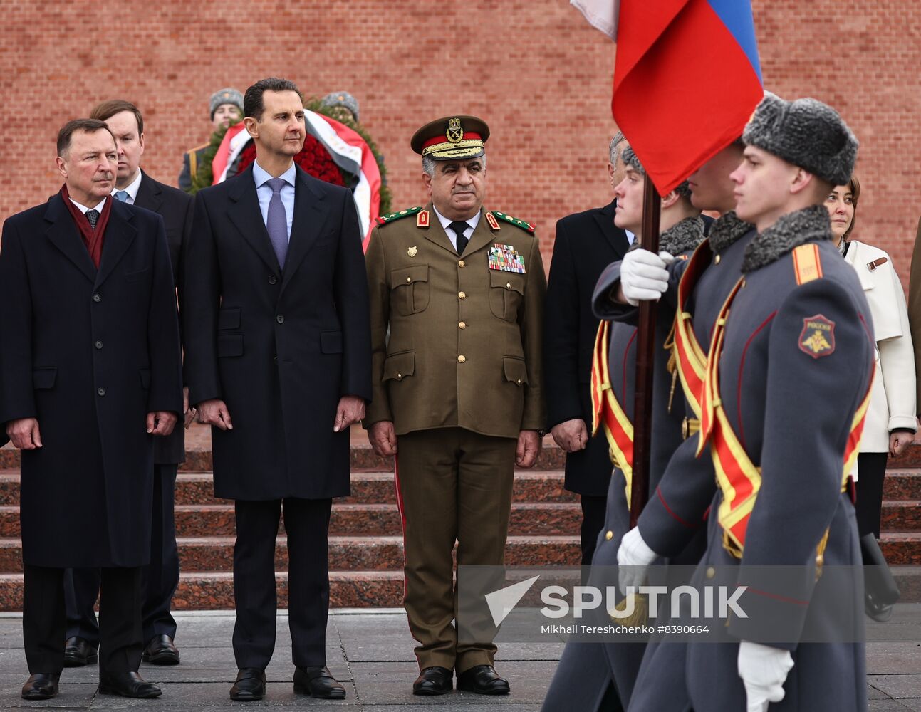 Russia Syria Wreath Laying
