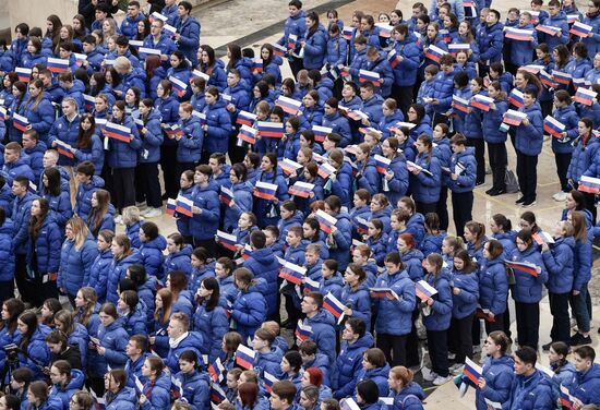 Russia Crimea Reunification Anniversary