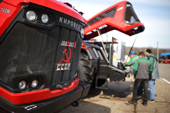 Russia Agriculture Sowing