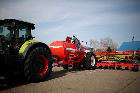 Russia Agriculture Sowing