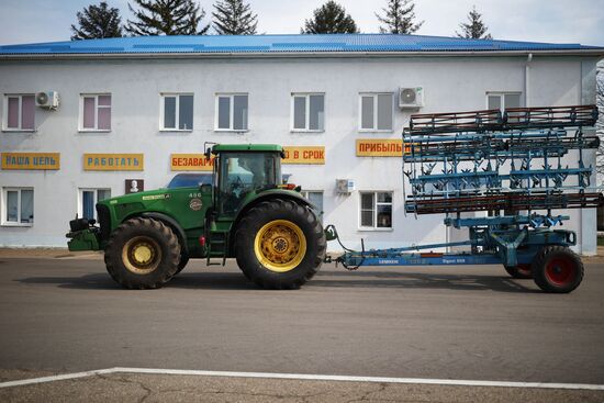 Russia Agriculture Sowing