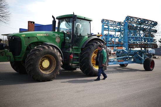 Russia Agriculture Sowing
