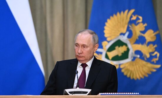 Russia Putin Prosecutor General's Office Board