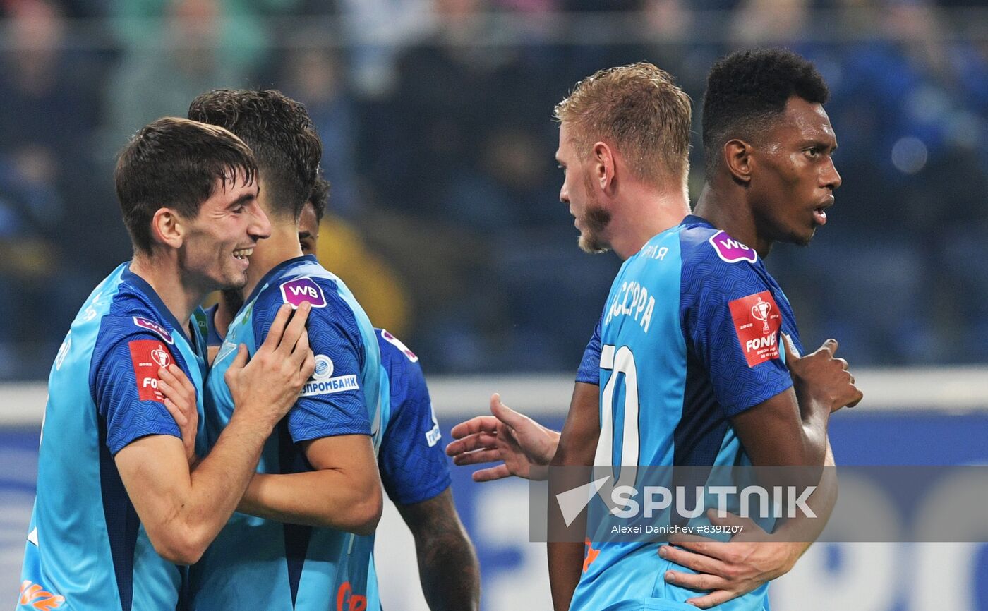 Russia Soccer Cup Zenit - Dynamo