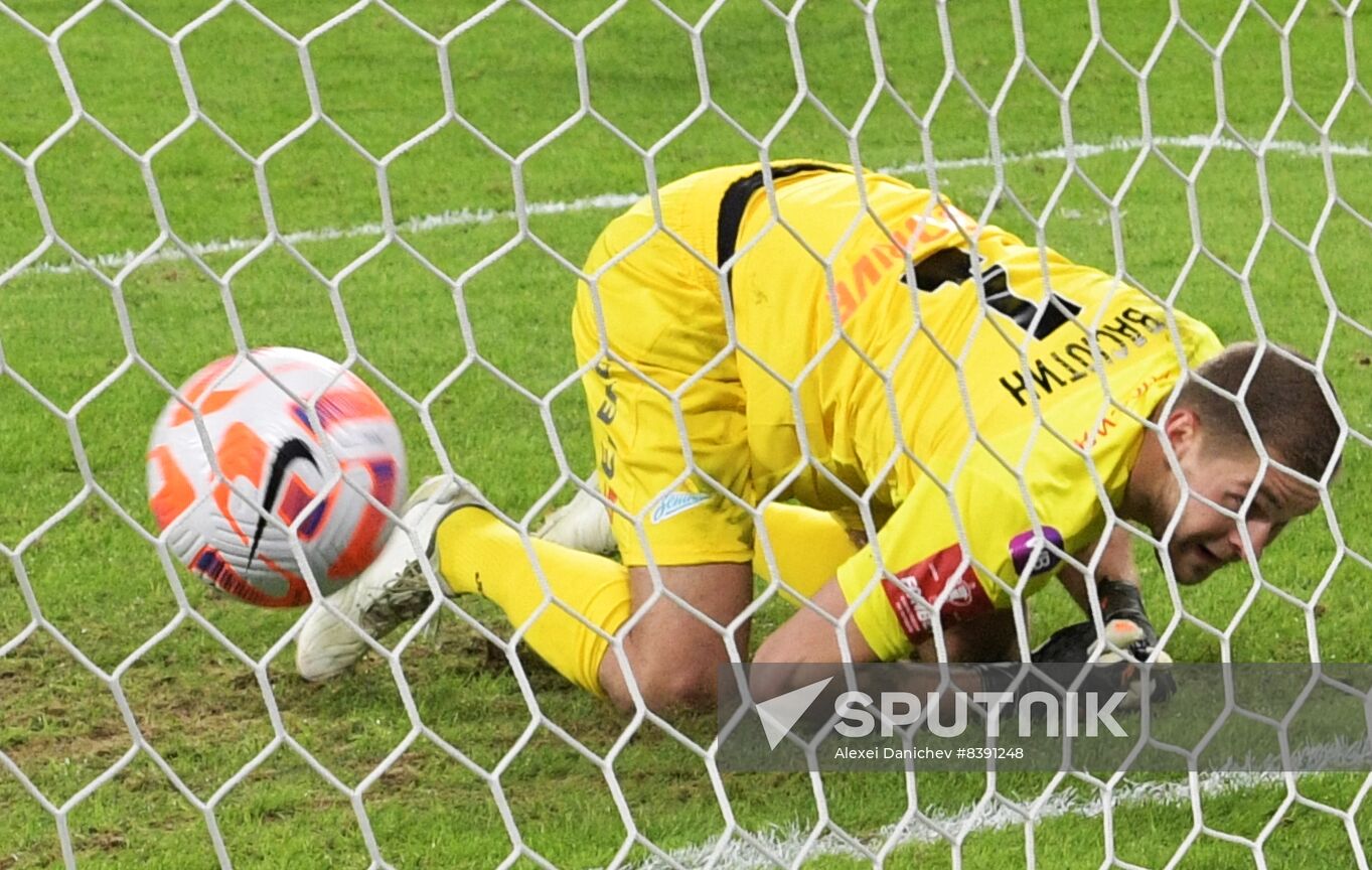 Russia Soccer Cup Zenit - Dynamo