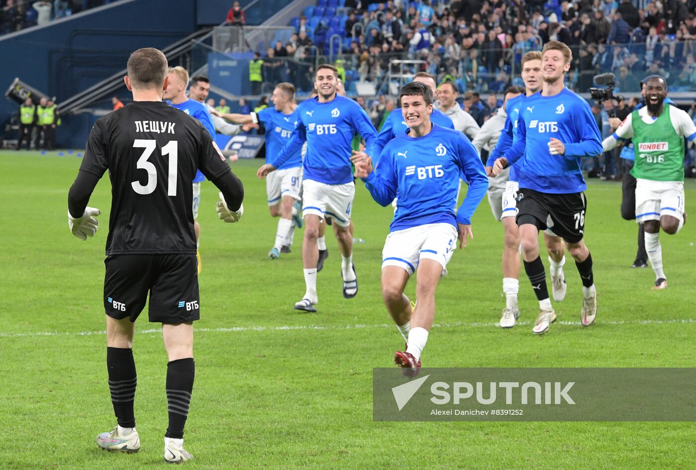 Russia Soccer Cup Zenit - Dynamo