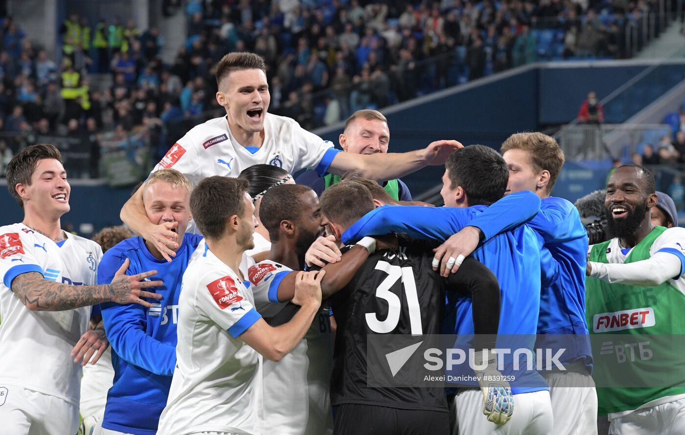 Russia Soccer Cup Zenit - Dynamo