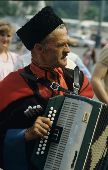 Folklore festival in Kolomenskoye museum reserve