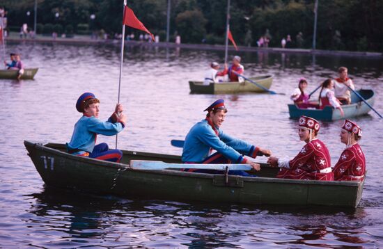 Folklore festival in Kolomenskoye museum reserve