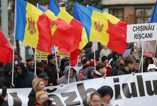 Moldova Protest