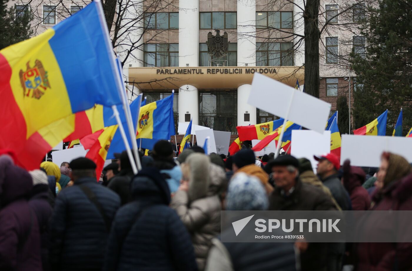Moldova Protest