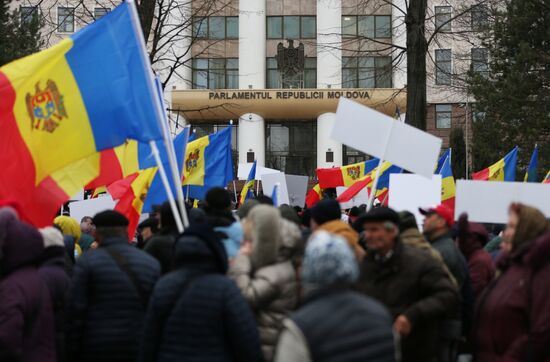 Moldova Protest