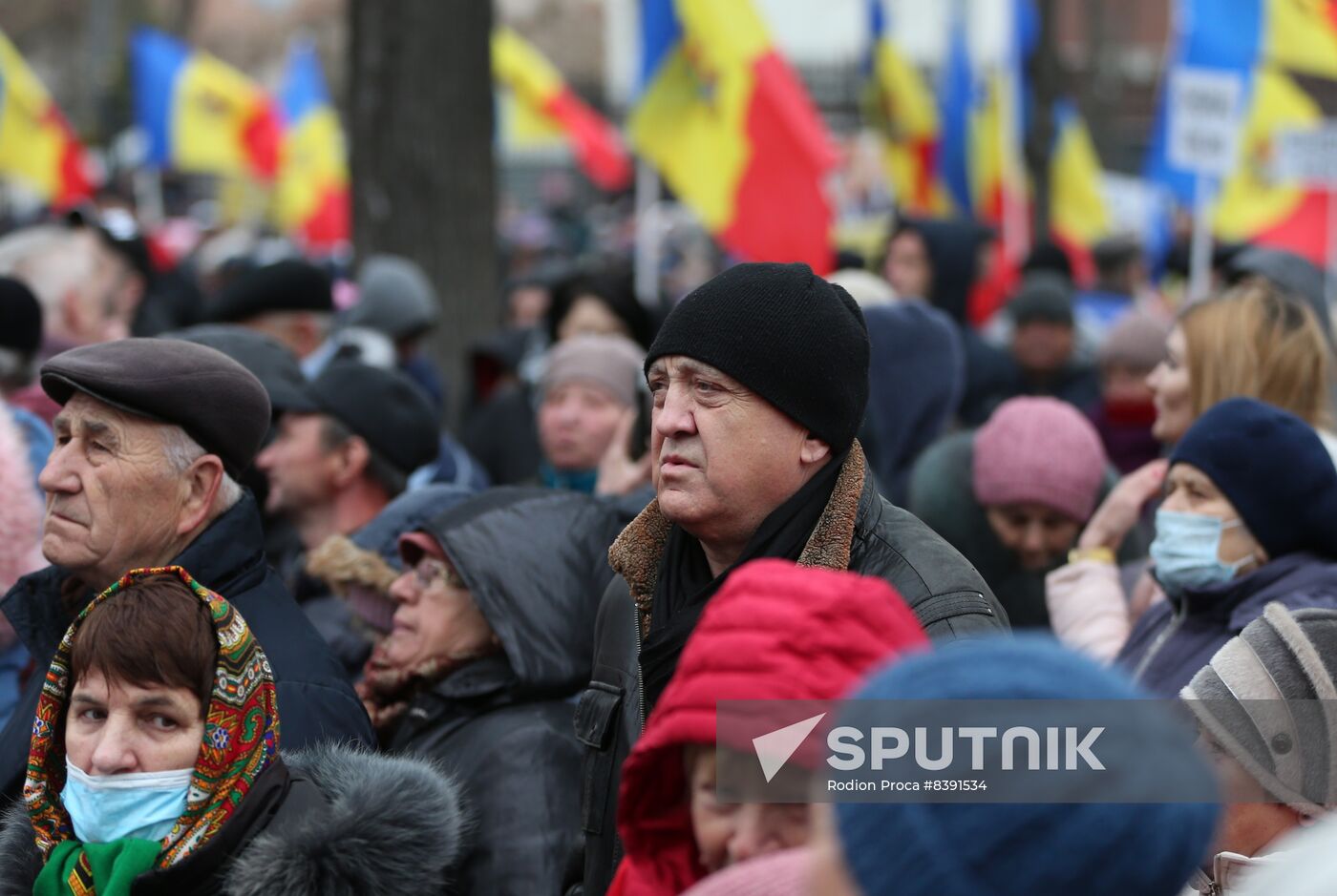 Moldova Protest