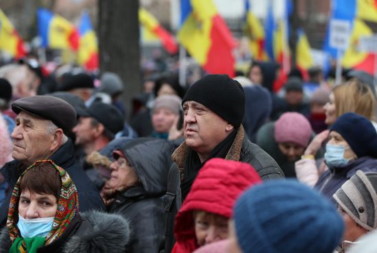 Moldova Protest
