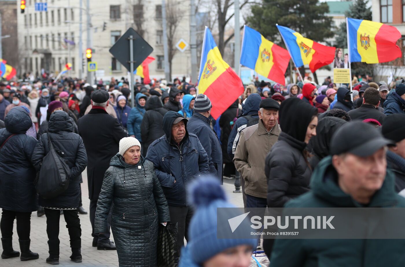 Moldova Protest