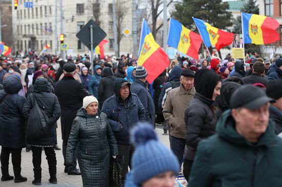 Moldova Protest