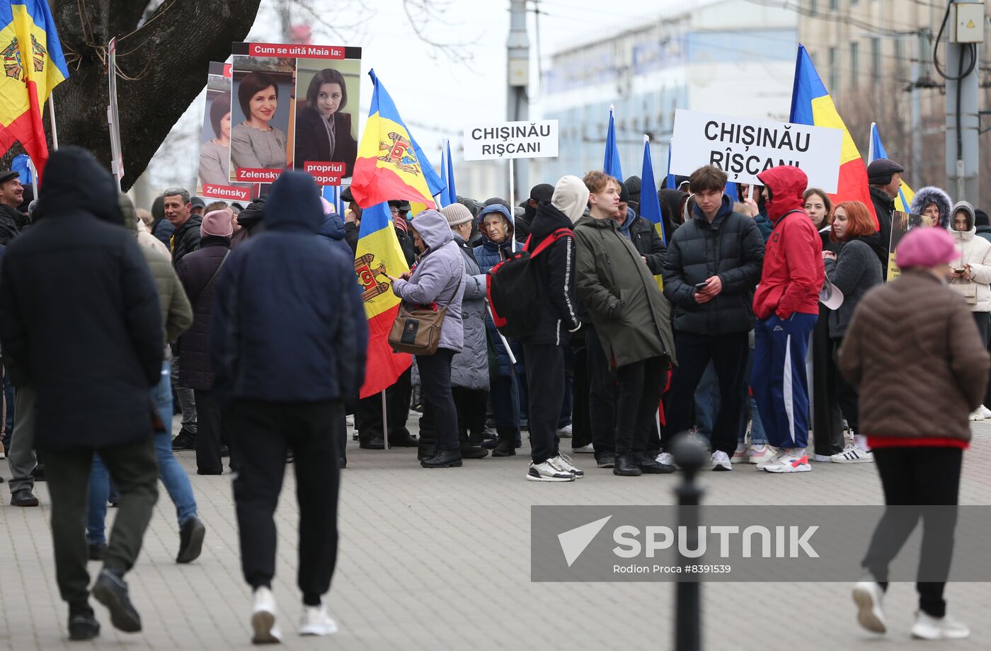 Moldova Protest