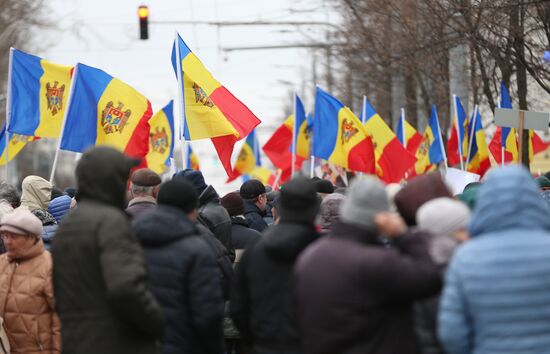 Moldova Protest