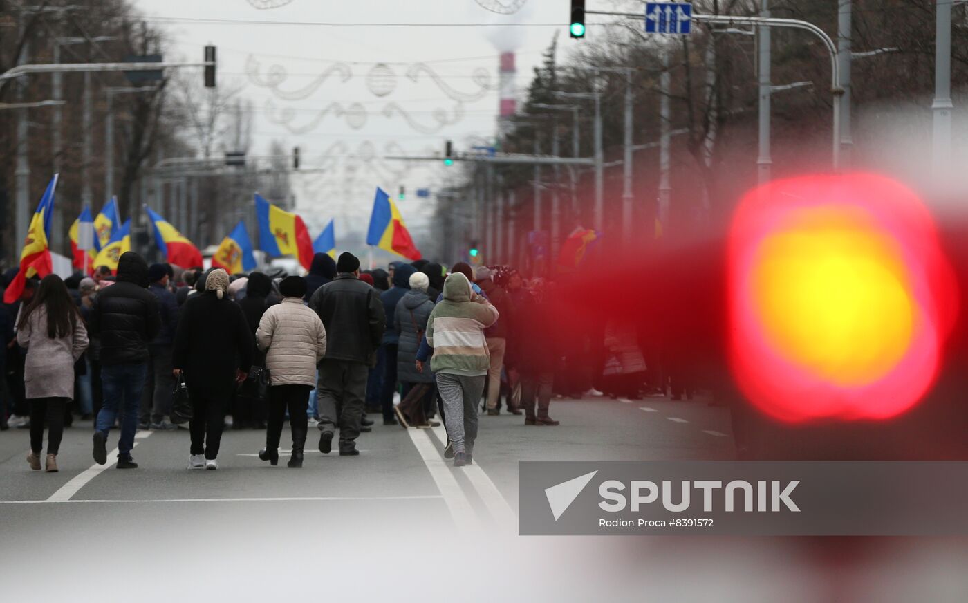 Moldova Protest