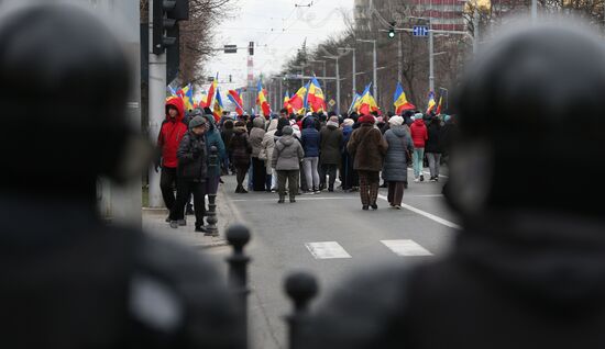 Moldova Protest