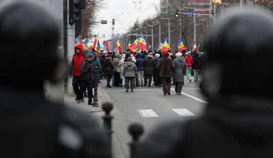Moldova Protest