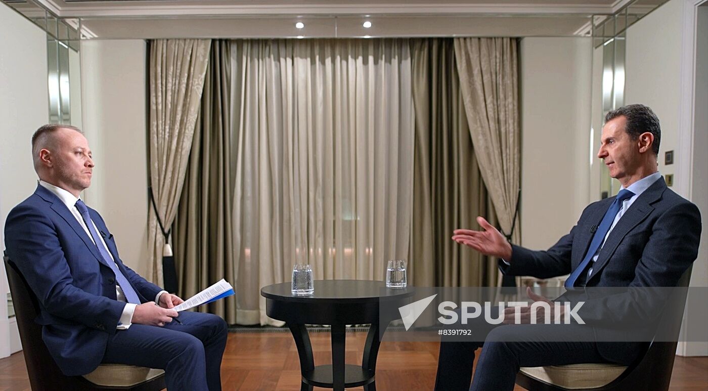 Russia Syrian President Assad Interview