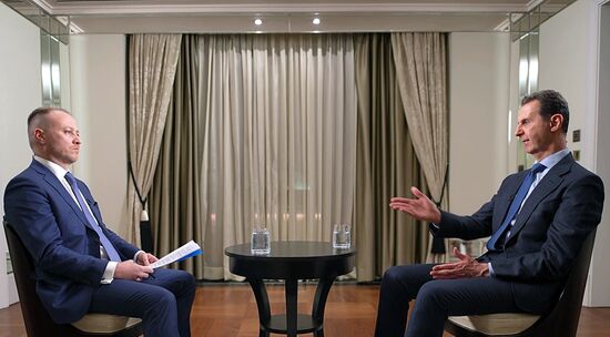 Russia Syrian President Assad Interview