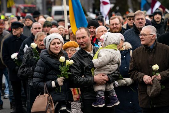 Latvia WWII Legionnaires Remembrance Day