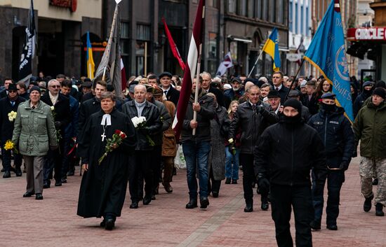 Latvia WWII Legionnaires Remembrance Day
