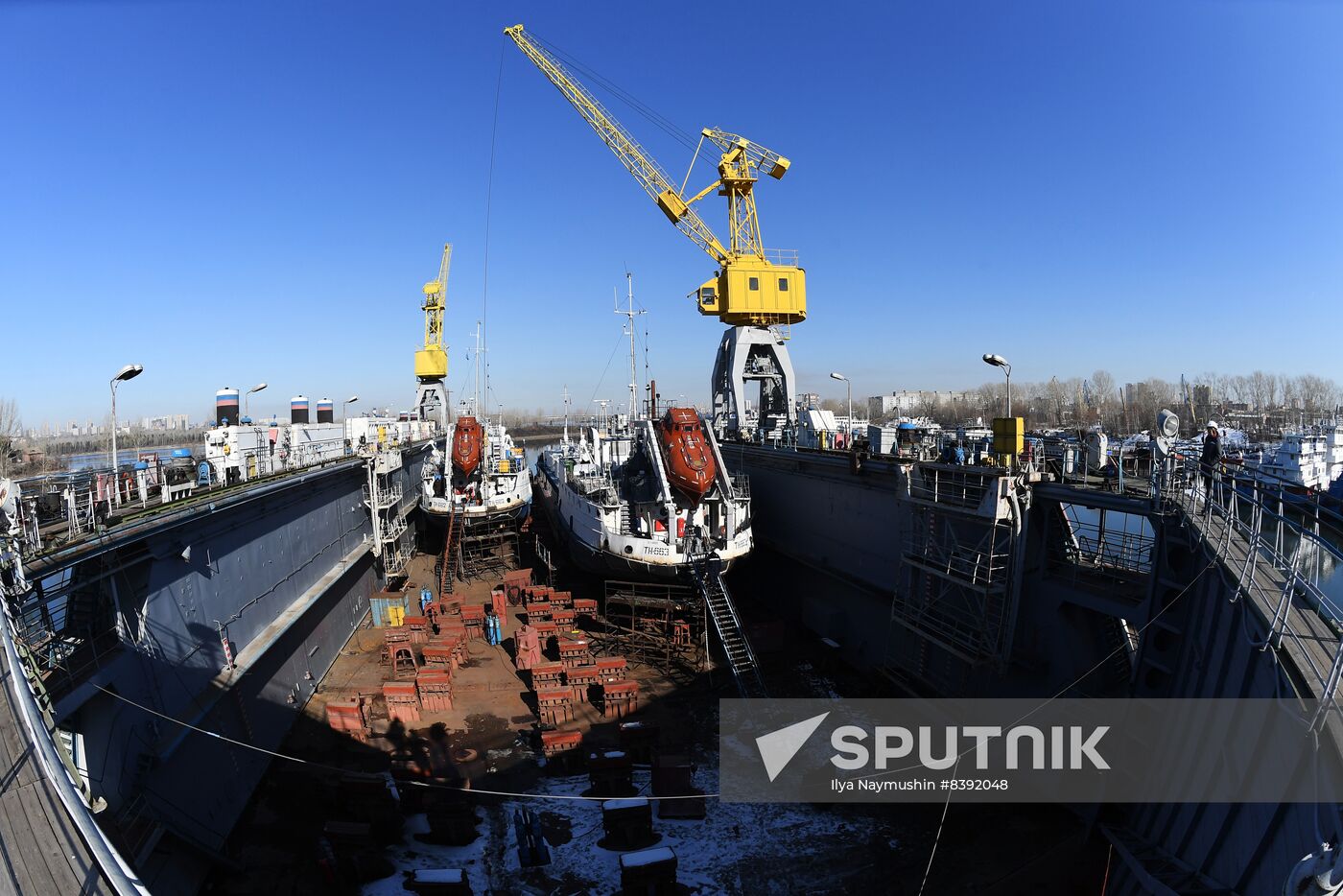 Russia Siberia Ship Repair Centre