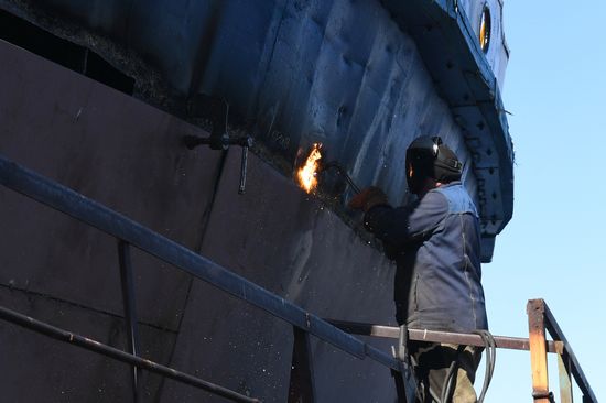 Russia Siberia Ship Repair Centre