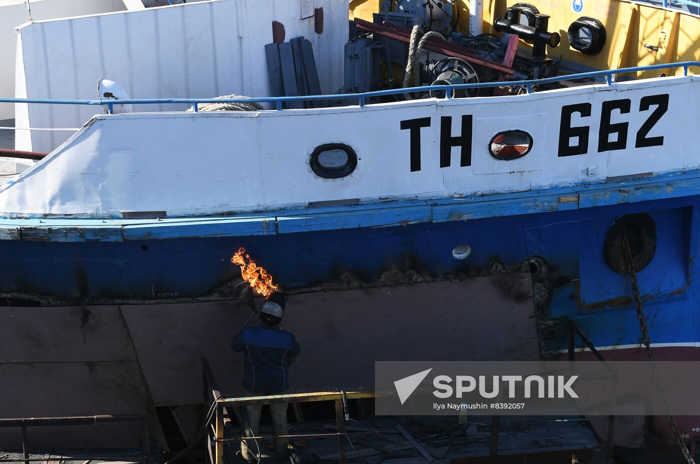 Russia Siberia Ship Repair Centre