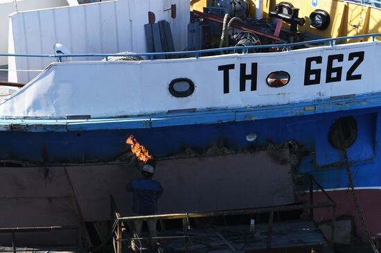 Russia Siberia Ship Repair Centre