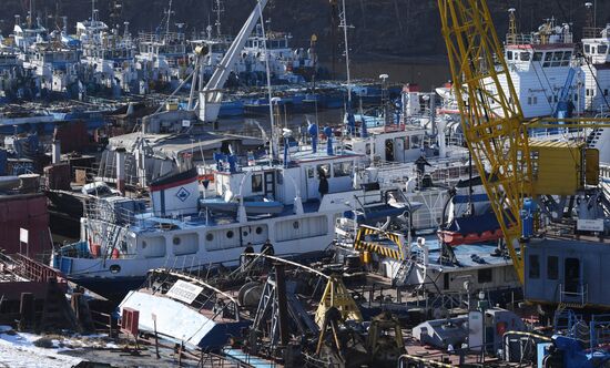 Russia Siberia Ship Repair Centre
