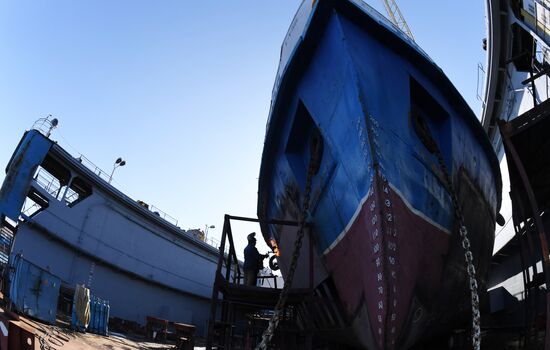 Russia Siberia Ship Repair Centre