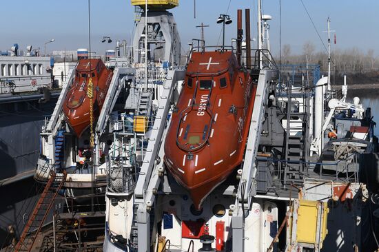 Russia Siberia Ship Repair Centre