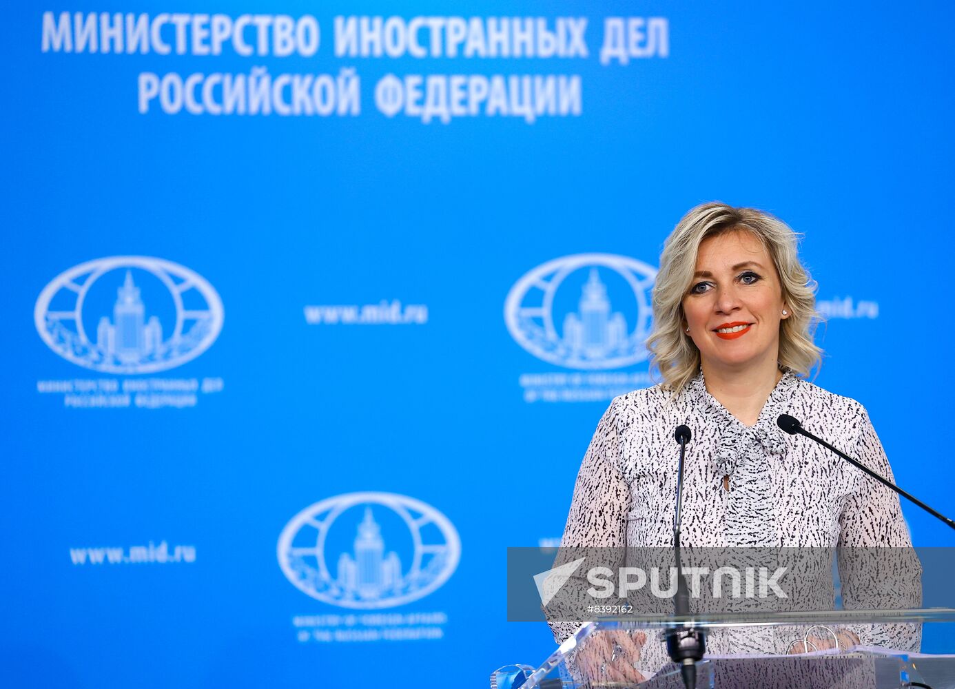 Russia Zakharova Briefing