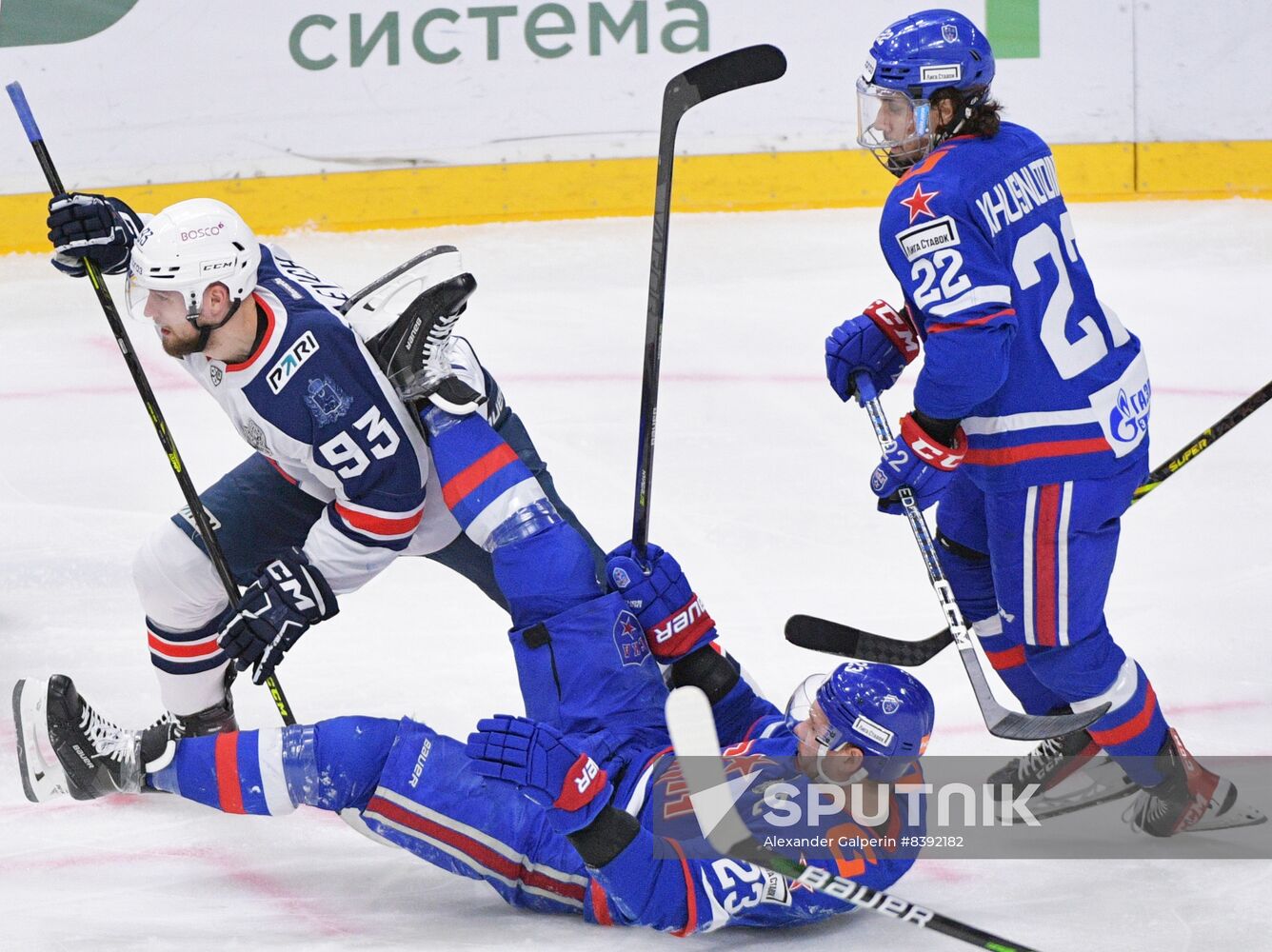 Russia Ice Hockey Kontinental League SKA - Torpedo