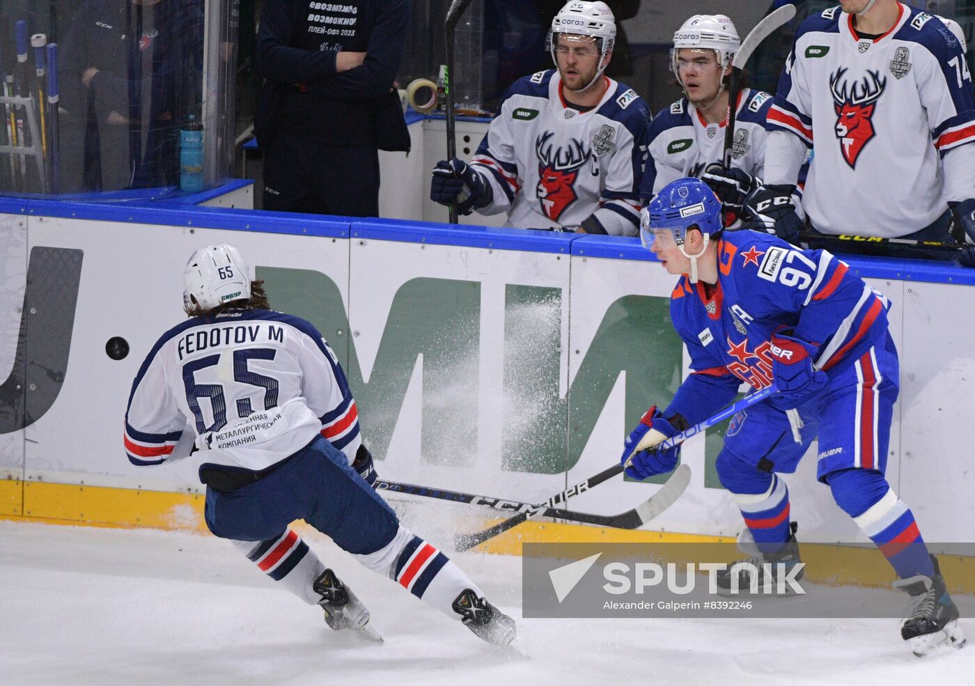 Russia Ice Hockey Kontinental League SKA - Torpedo