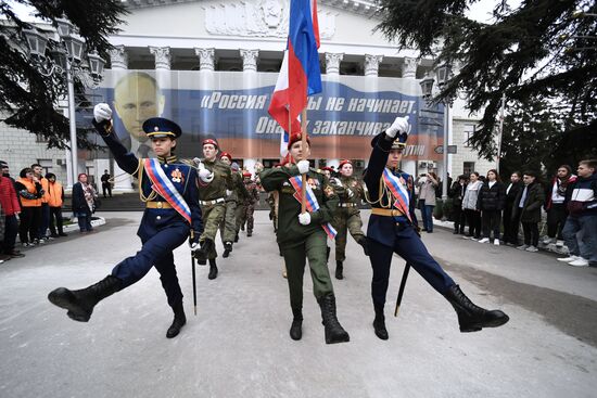 Russia Crimea Reunification Anniversary