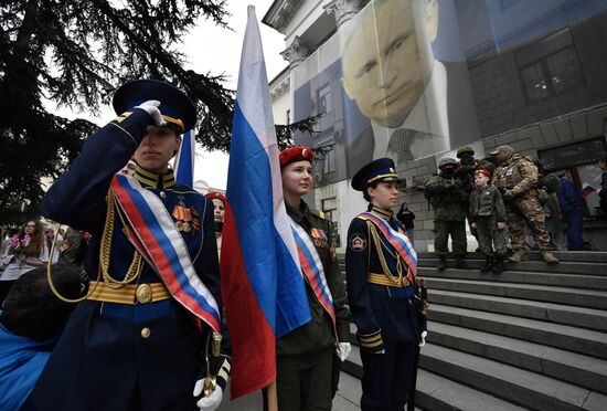 Russia Crimea Reunification Anniversary